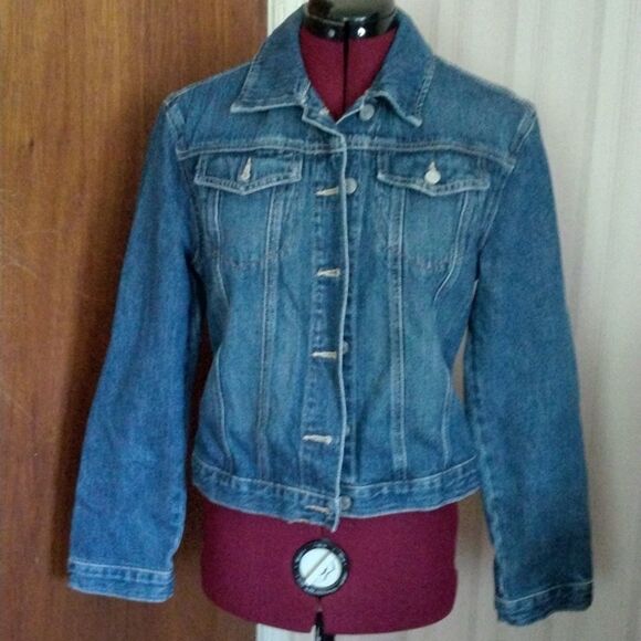GAP FACTORY Store denim jacket size S - Picture 1 of 7